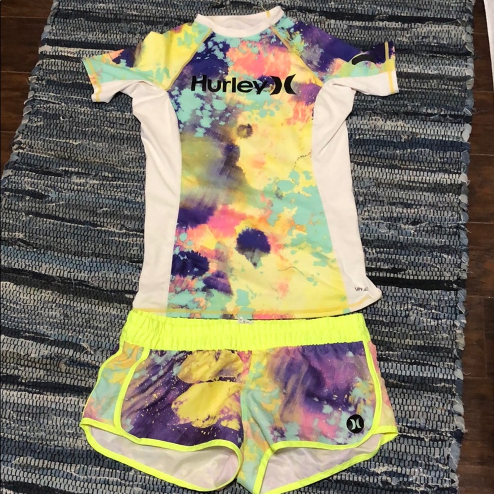 Hurley surf set.